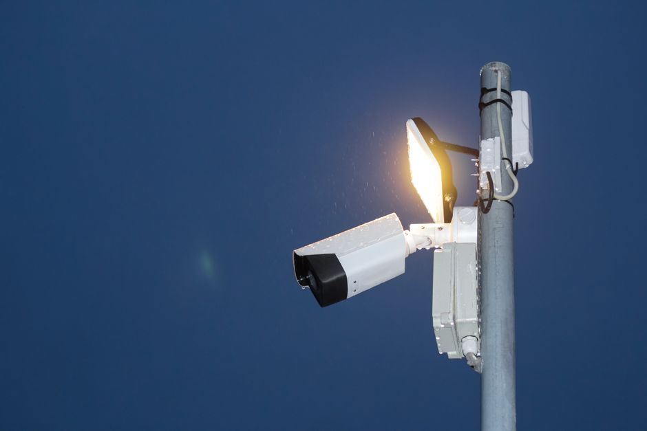 outdoor security camera night