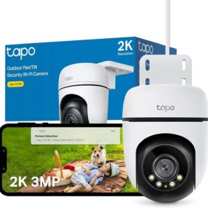 Tapo C510W 2K Caméra de Surveillance WiFi Extérieur 360°