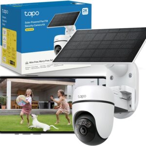 Tapo C610 Kit Caméra Solaire 2K PTZ 360° Sans Fil
