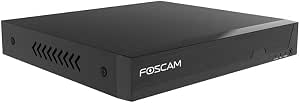 Foscam FNA216H — NVR 16 canaux 4K UHD, 2 baies 16 To, H.264+, ONVIF