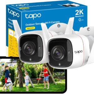 Tapo C310P2 — Caméra IP extérieure 2K 3MP WiFi Étanche