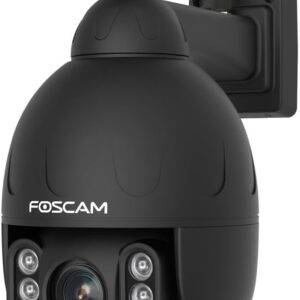Foscam SD4 — Caméra PTZ Dôme WiFi Dual-Band 4MP avec Zoom 4x et Détection Intelligente
