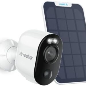 Reolink Argus 3 Ultra — Caméra extérieure 4K sans fil, 8MP, vision nocturne couleur, détection IA