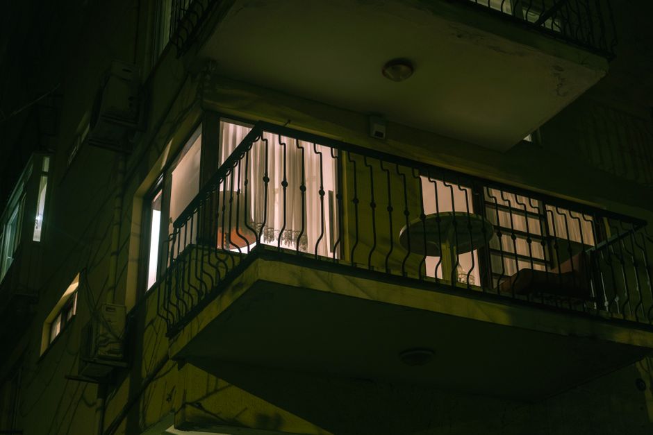 apartment security camera balcony