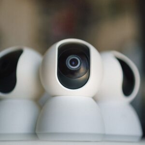 indoor ip camera black dome security
