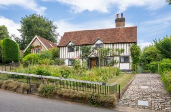 rustic cottage house exterior
