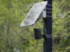 solar powered security camera