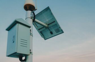 solar security camera garden