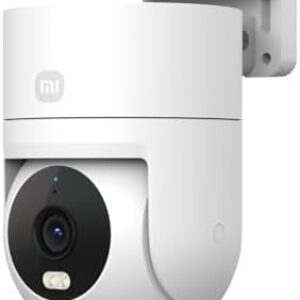 Xiaomi CW300 — Caméra IP extérieure 2.5K, 360°, suivi IA, vision nocturne couleur 24/7, alarme