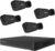 Foscam FNA108E-B4-2T — Kit NVR 8 Canaux + 4 Caméras IP 8MP + Disque 2 To